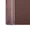 Dacasso Chocolate Brown Leather 22" x 14" Desk Pad PR-3428 - alternate 3